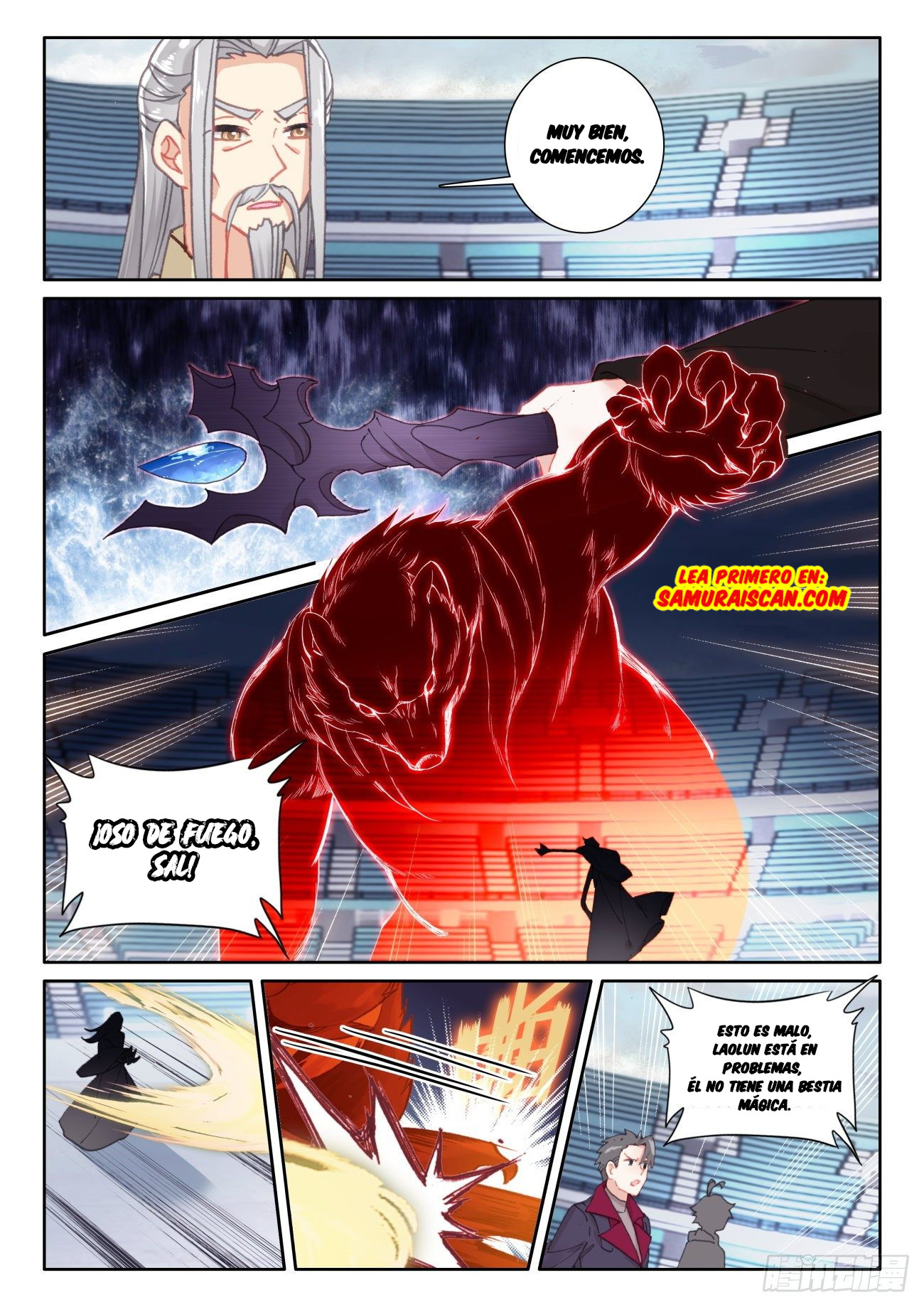 Read El Protector de los Reinos Celestiales ES Manga Online
