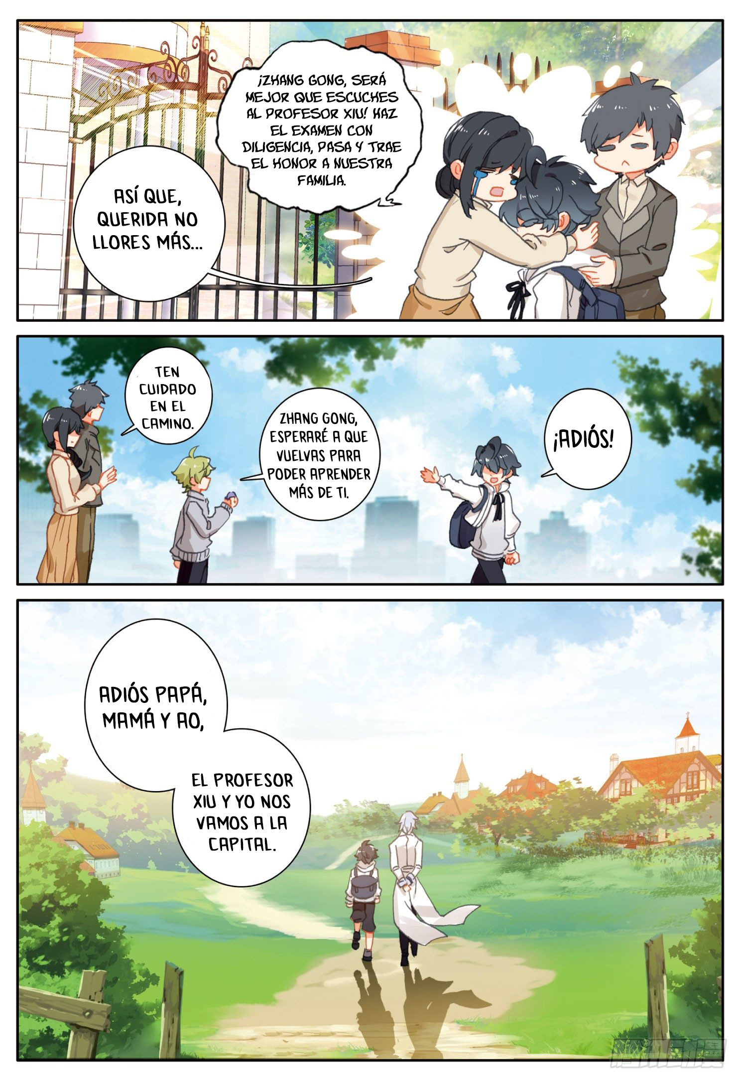 Read El Protector de los Reinos Celestiales ES Manga Online