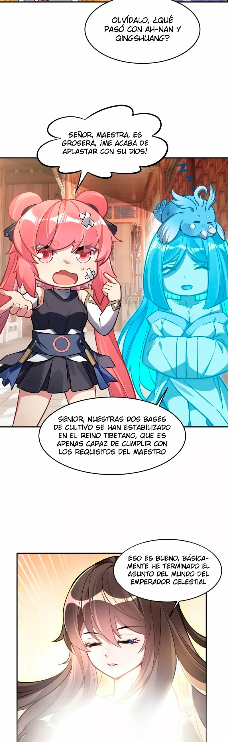 Read Entrené a las Soberanas del Cosmos ES Manga Online