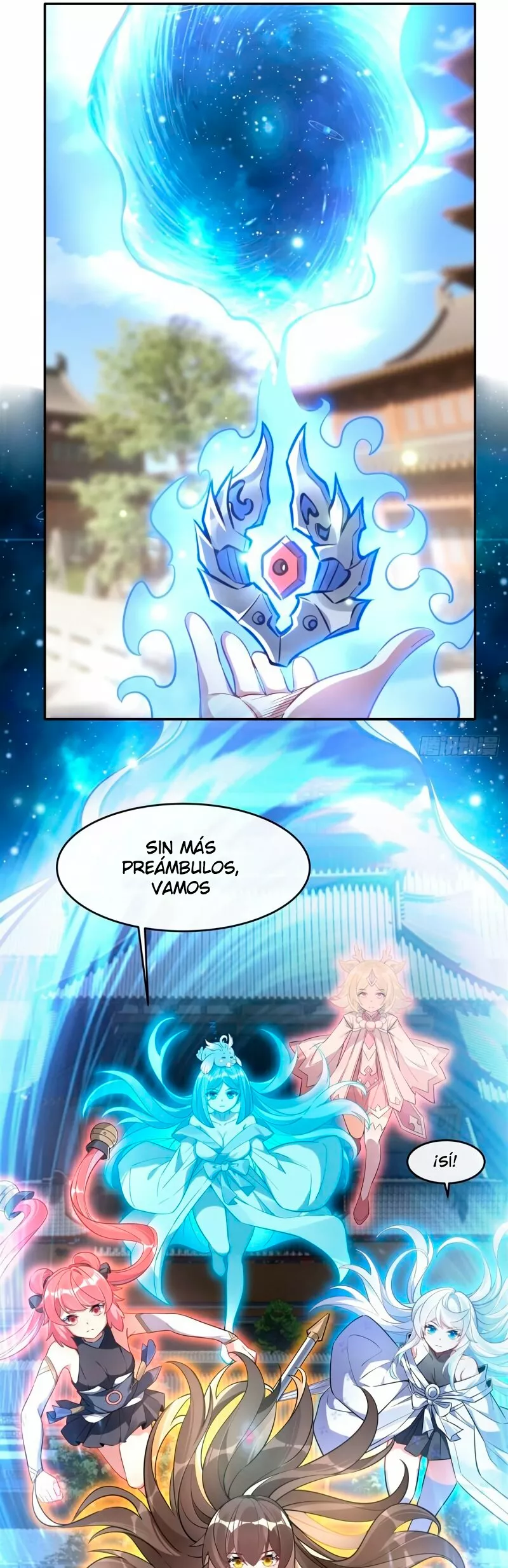 Read Entrené a las Soberanas del Cosmos ES Manga Online