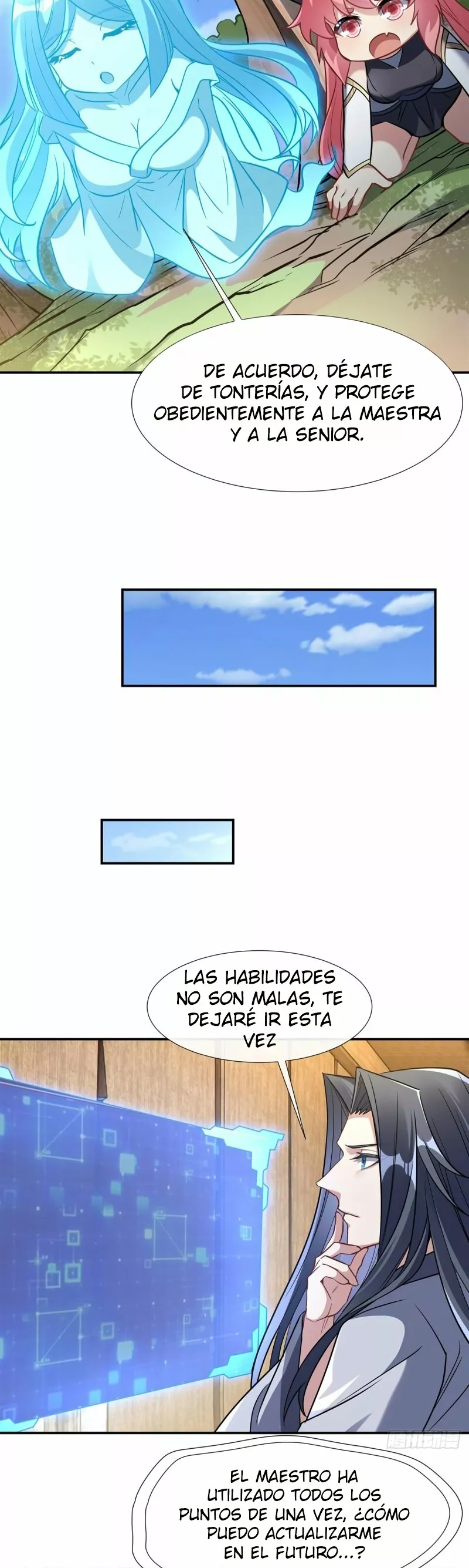 Read Entrené a las Soberanas del Cosmos ES Manga Online