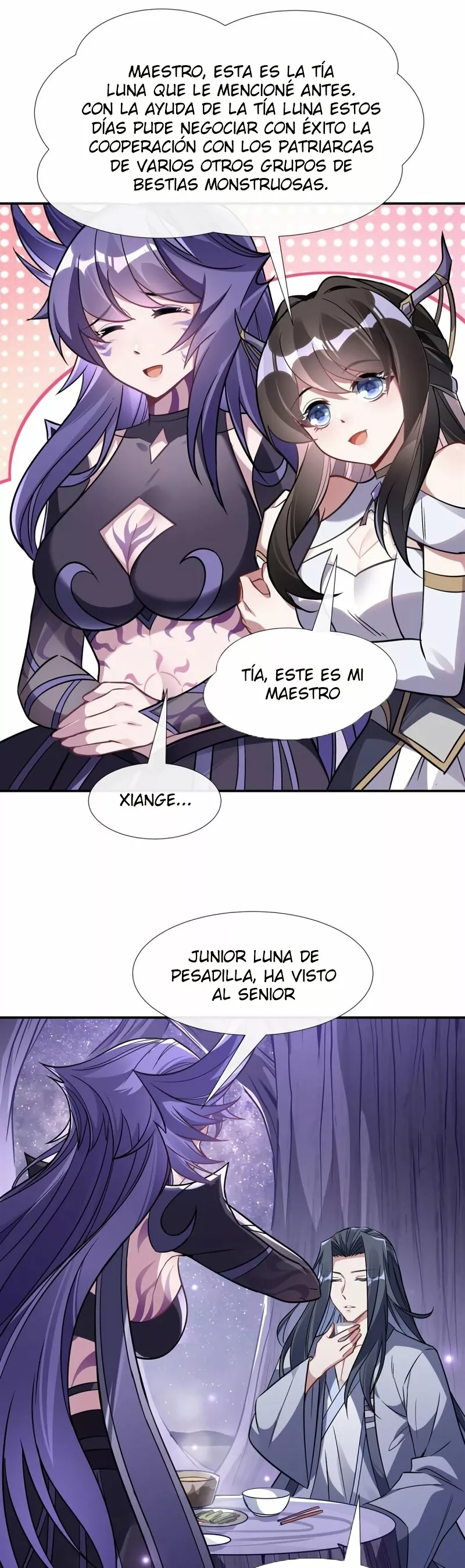 Read Entrené a las Soberanas del Cosmos ES Manga Online
