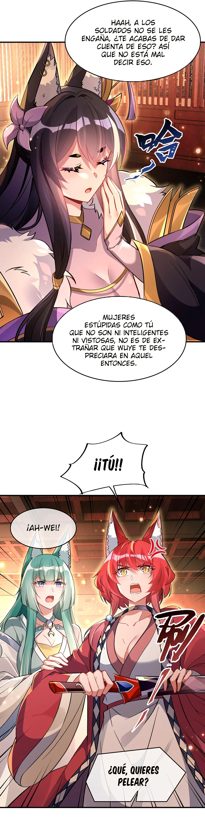 Read Entrené a las Soberanas del Cosmos ES Manga Online