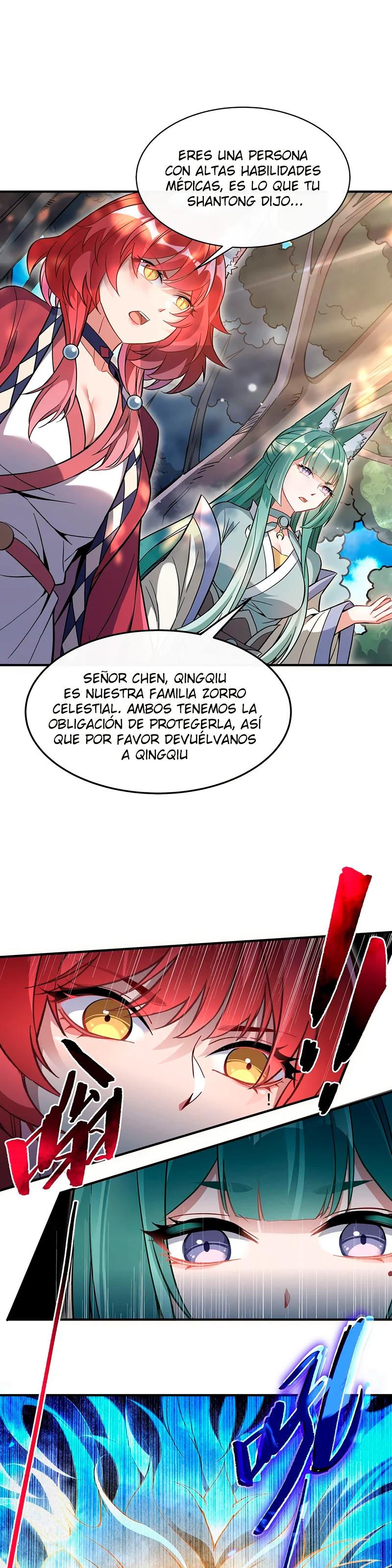 Read Entrené a las Soberanas del Cosmos ES Manga Online