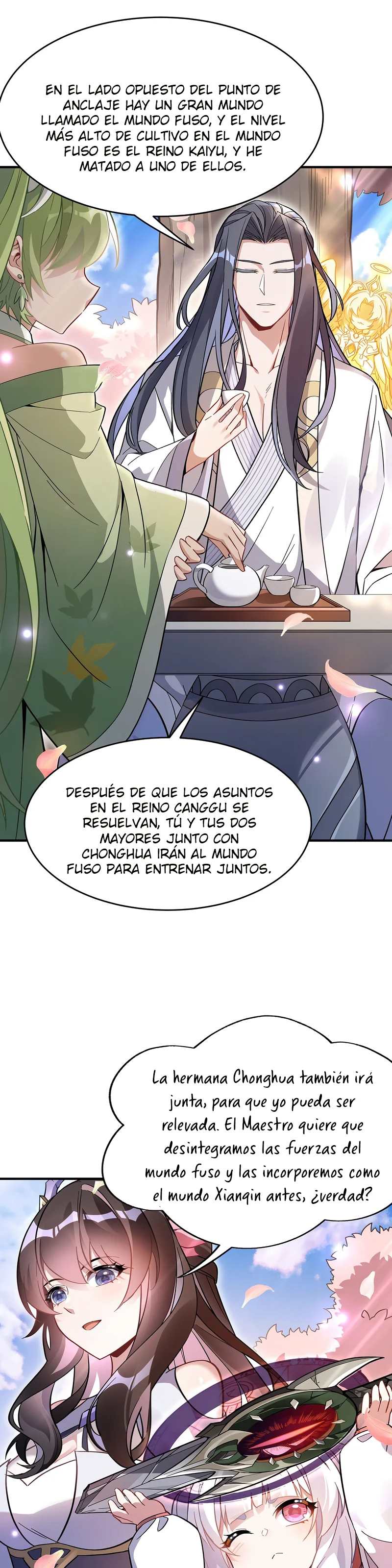 Read Entrené a las Soberanas del Cosmos ES Manga Online