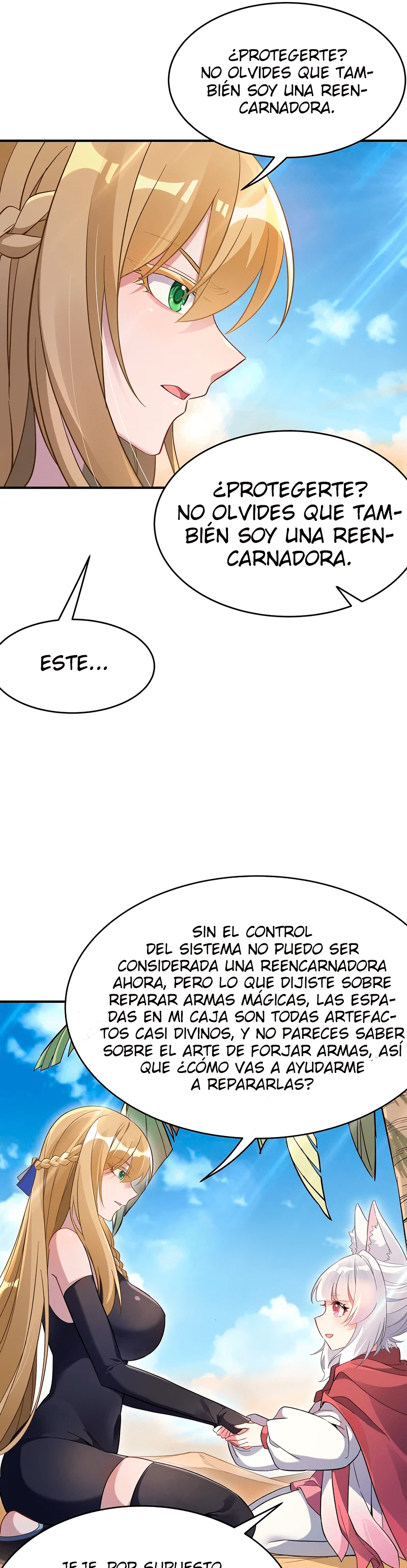 Read Entrené a las Soberanas del Cosmos ES Manga Online