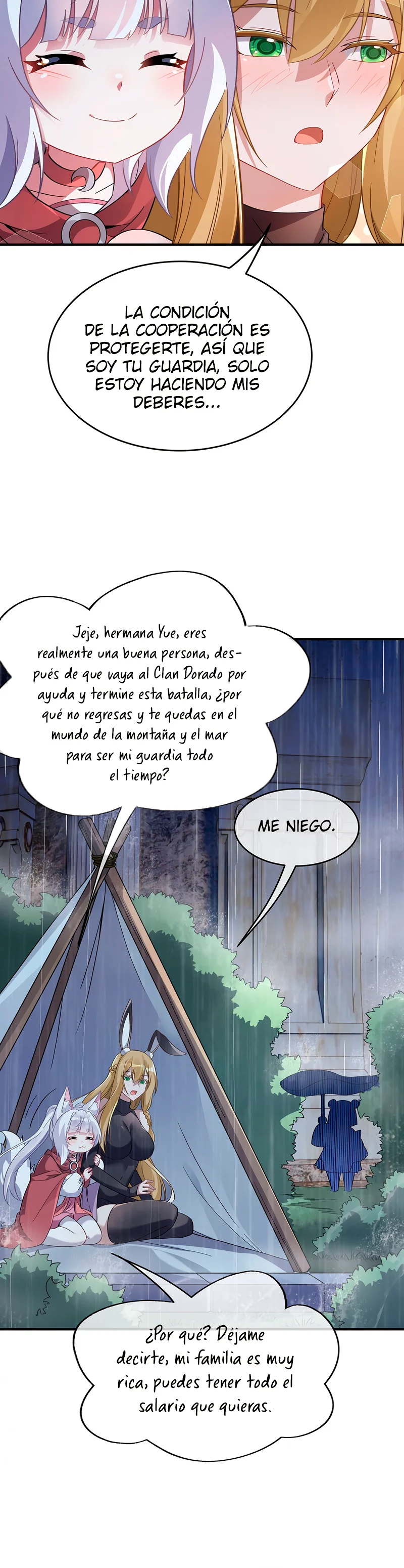 Read Entrené a las Soberanas del Cosmos ES Manga Online