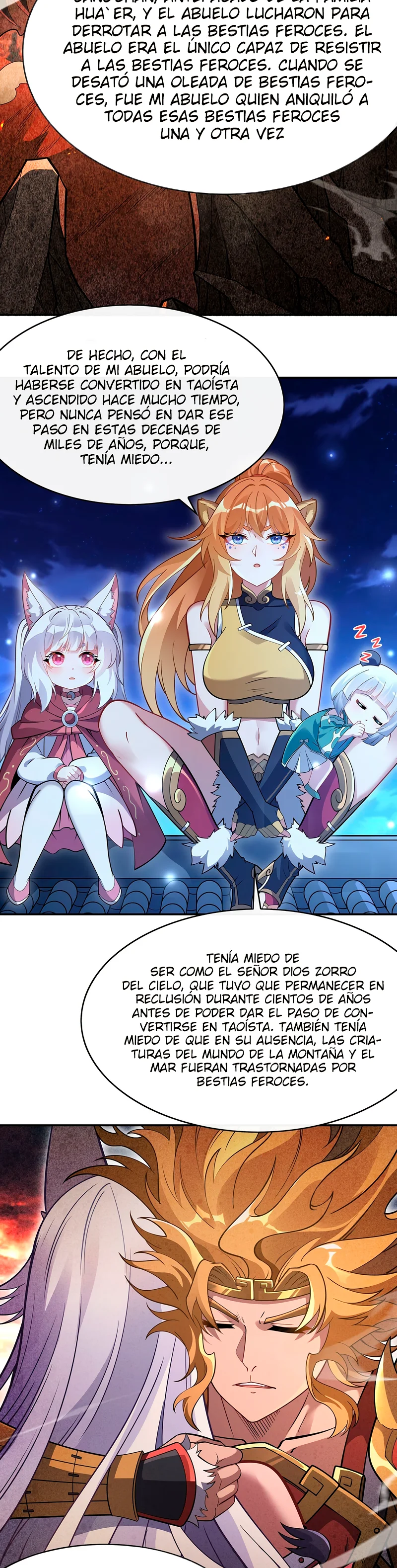 Read Entrené a las Soberanas del Cosmos ES Manga Online