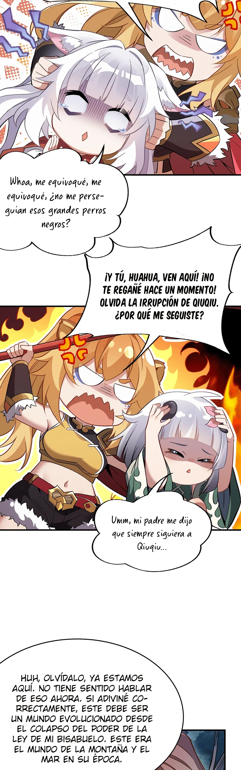 Read Entrené a las Soberanas del Cosmos ES Manga Online