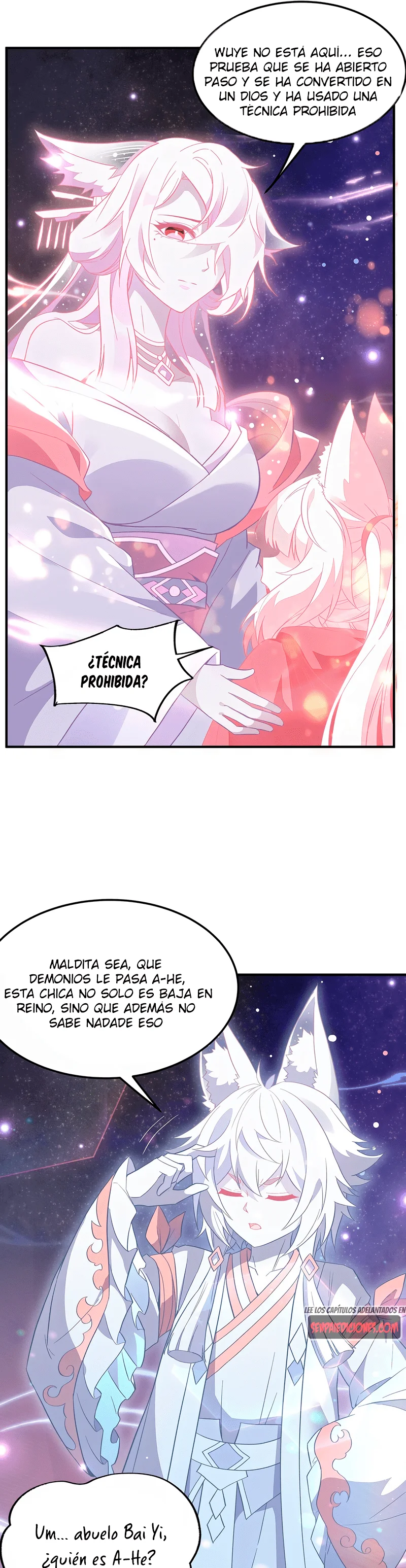 Read Entrené a las Soberanas del Cosmos ES Manga Online
