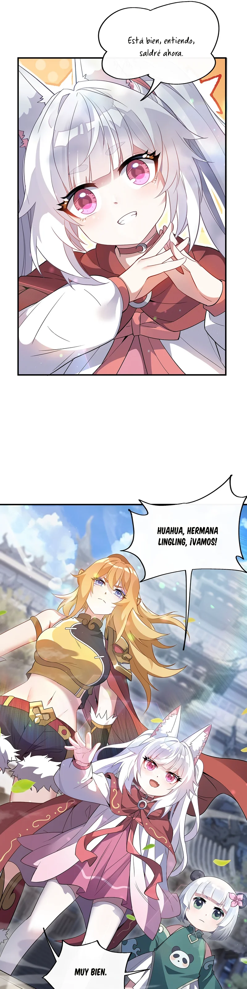 Read Entrené a las Soberanas del Cosmos ES Manga Online