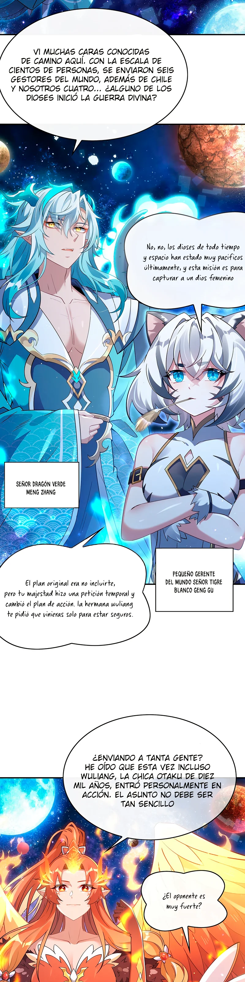 Read Entrené a las Soberanas del Cosmos ES Manga Online