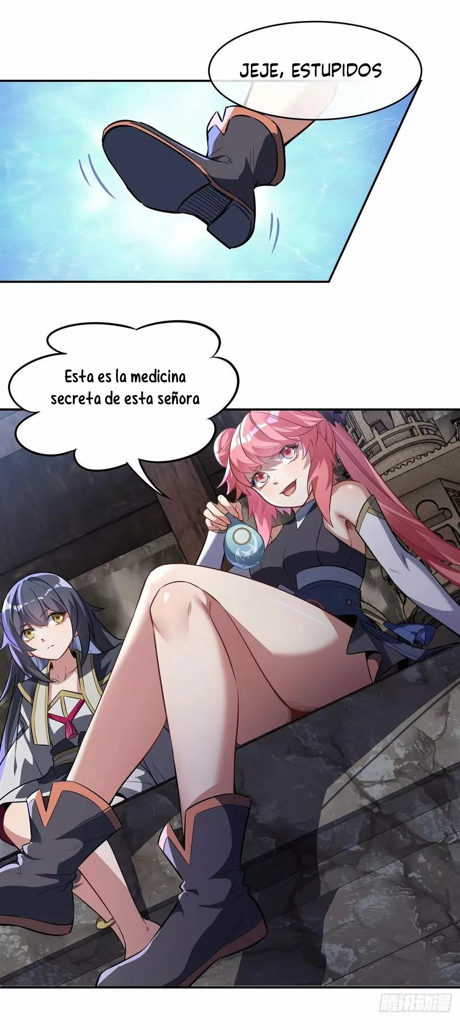 Read Entrené a las Soberanas del Cosmos ES Manga Online