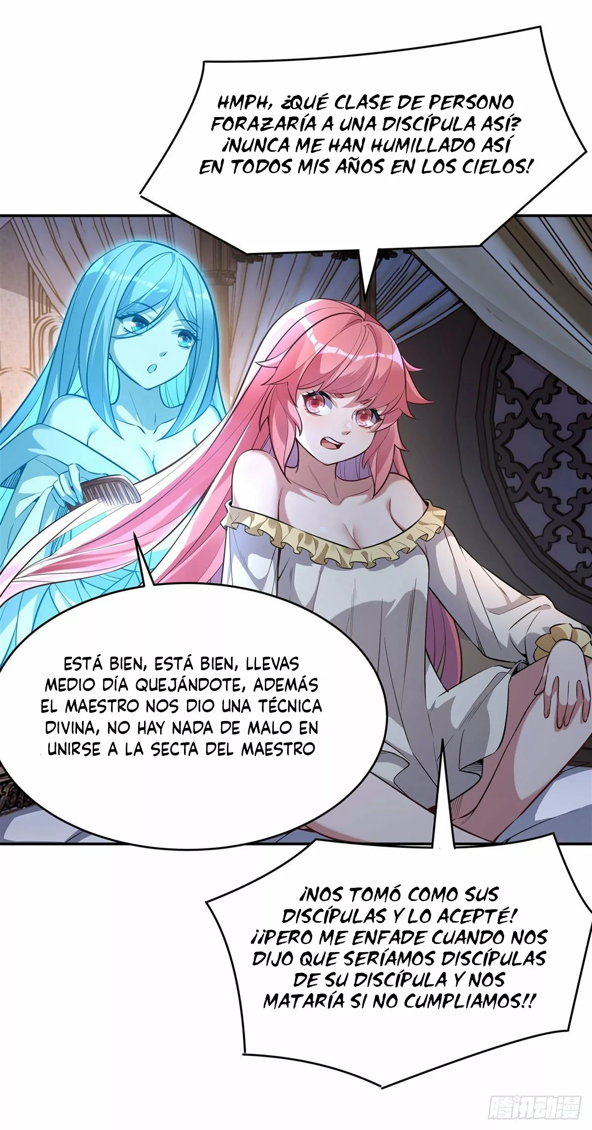 Read Entrené a las Soberanas del Cosmos ES Manga Online