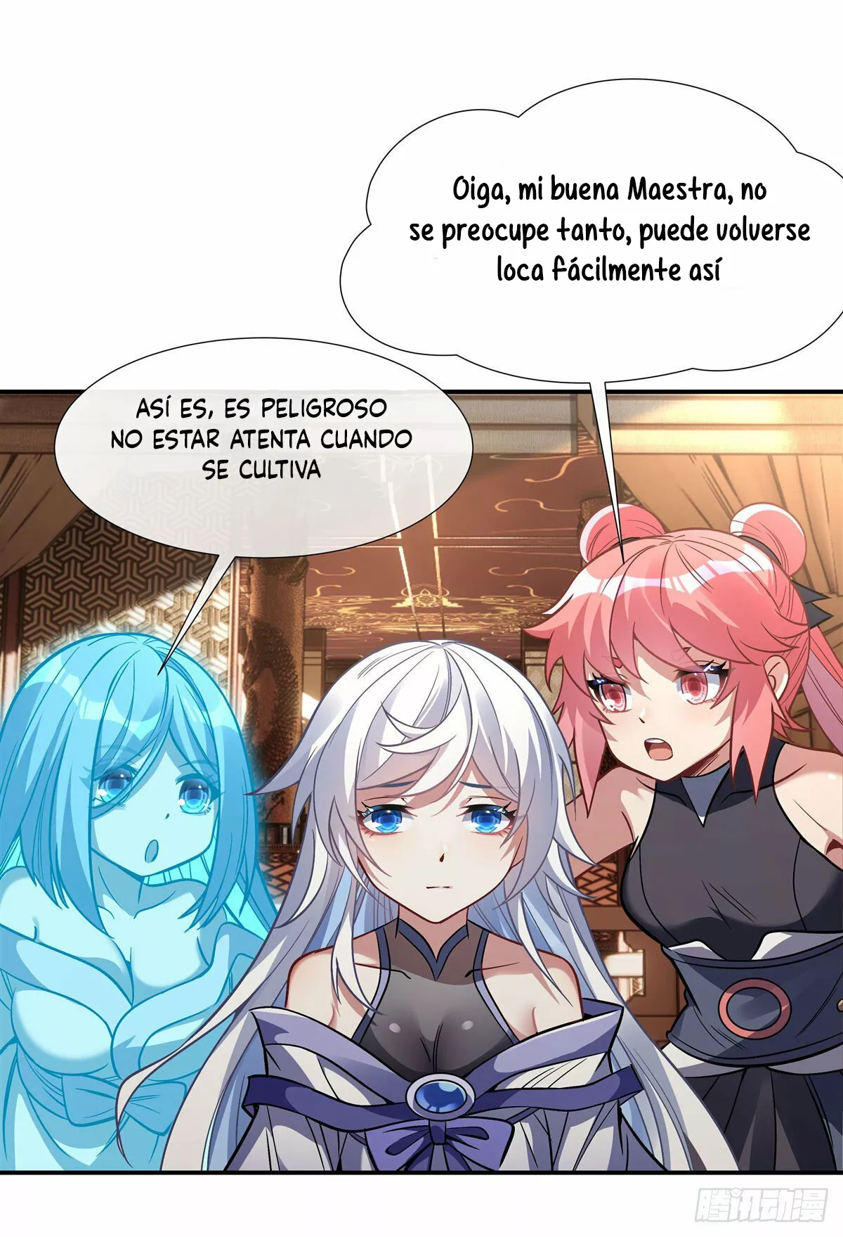 Read Entrené a las Soberanas del Cosmos ES Manga Online
