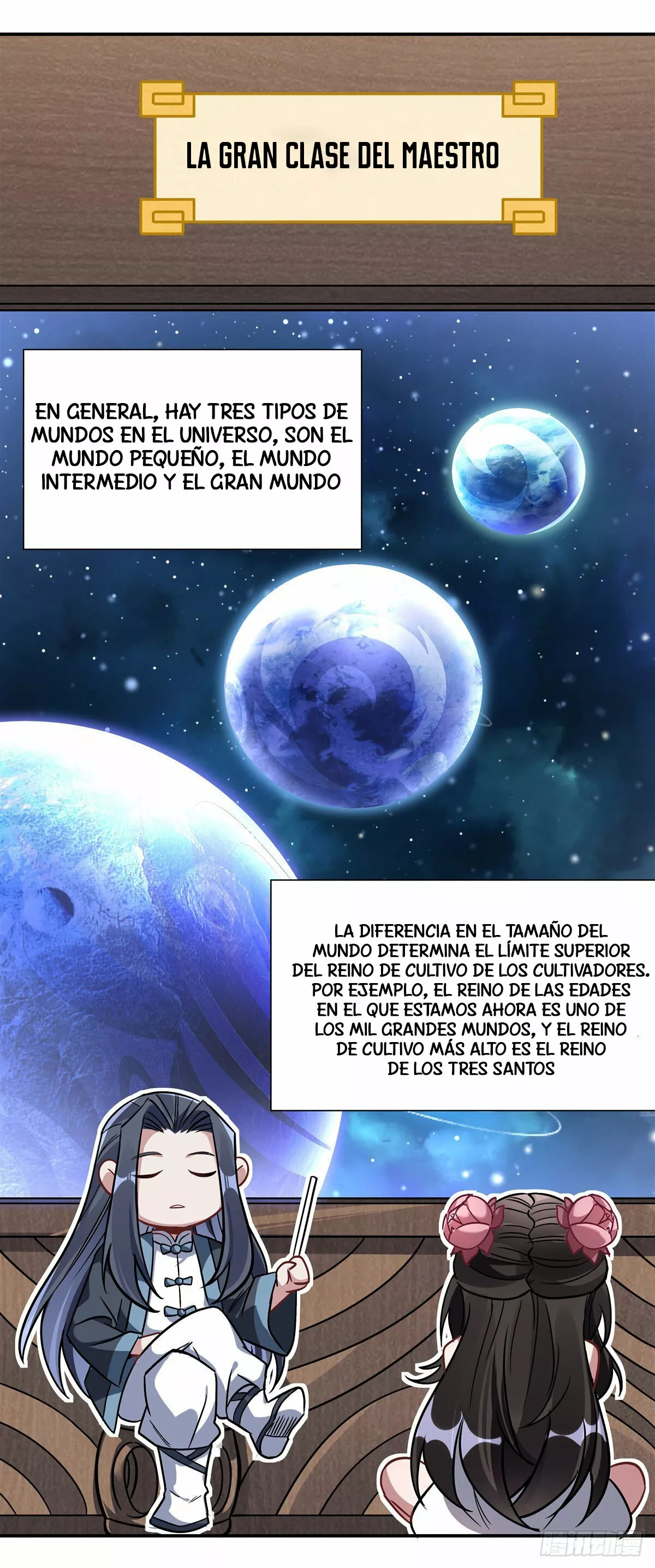 Read Entrené a las Soberanas del Cosmos ES Manga Online