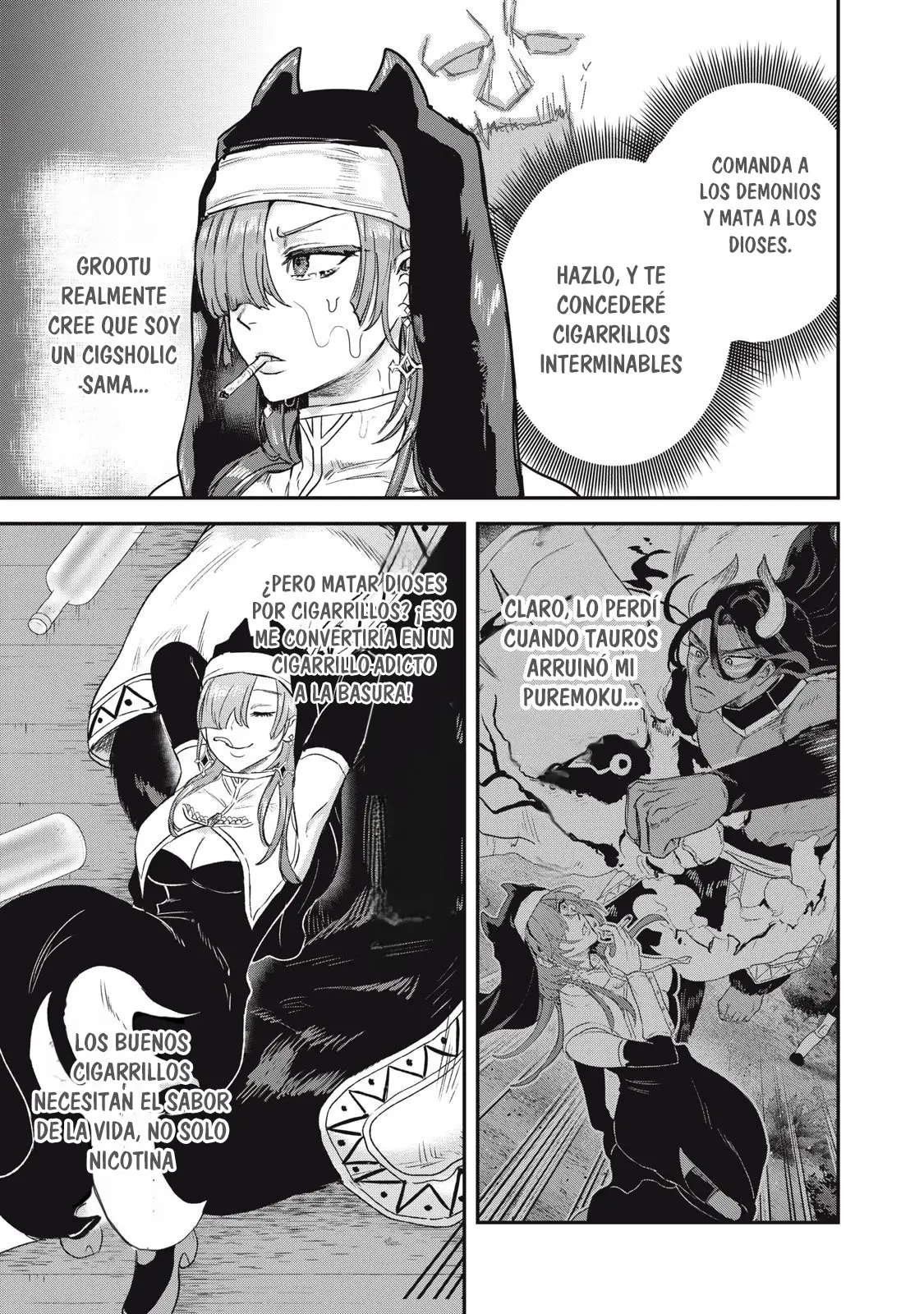 Read Fumadora en otro mundo ES Manga Online
