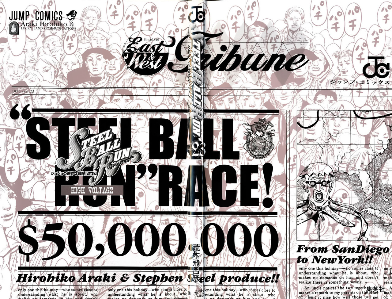 Read Jojos Bizarre Adventure Parte 7_ Steel Ball Run ES Manga Online