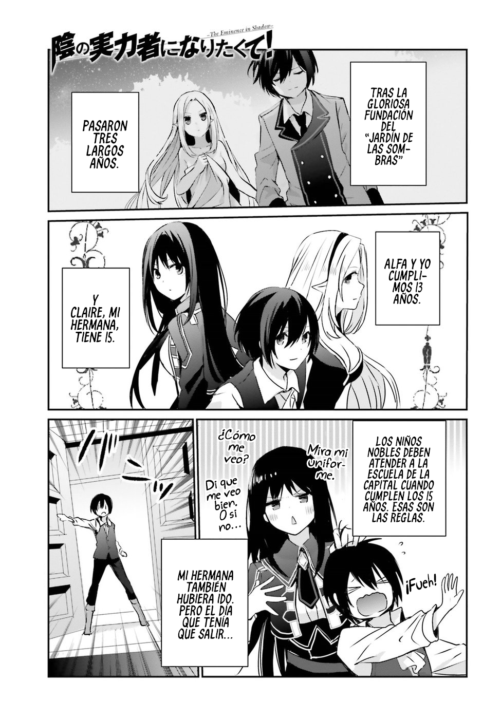 Read Kage no Jitsuryokusha ni Naritakute! ES Manga Online