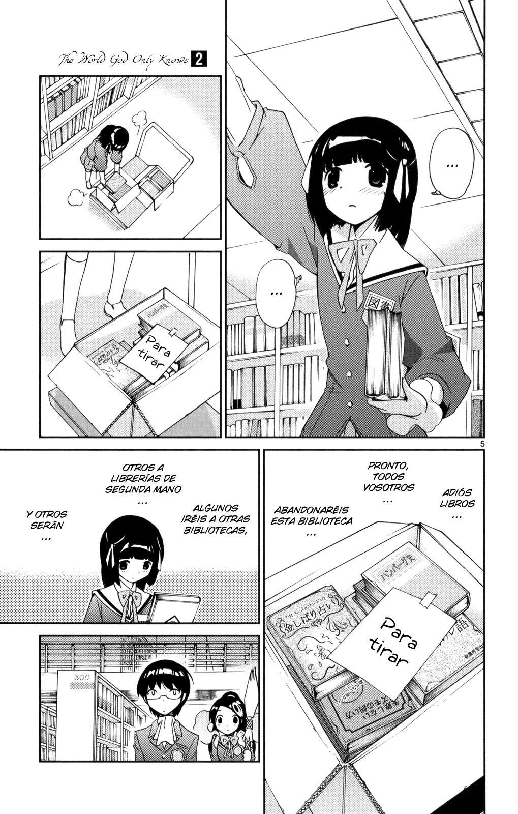 Read Kami nomi zo Shiru Sekai ES Manga Online