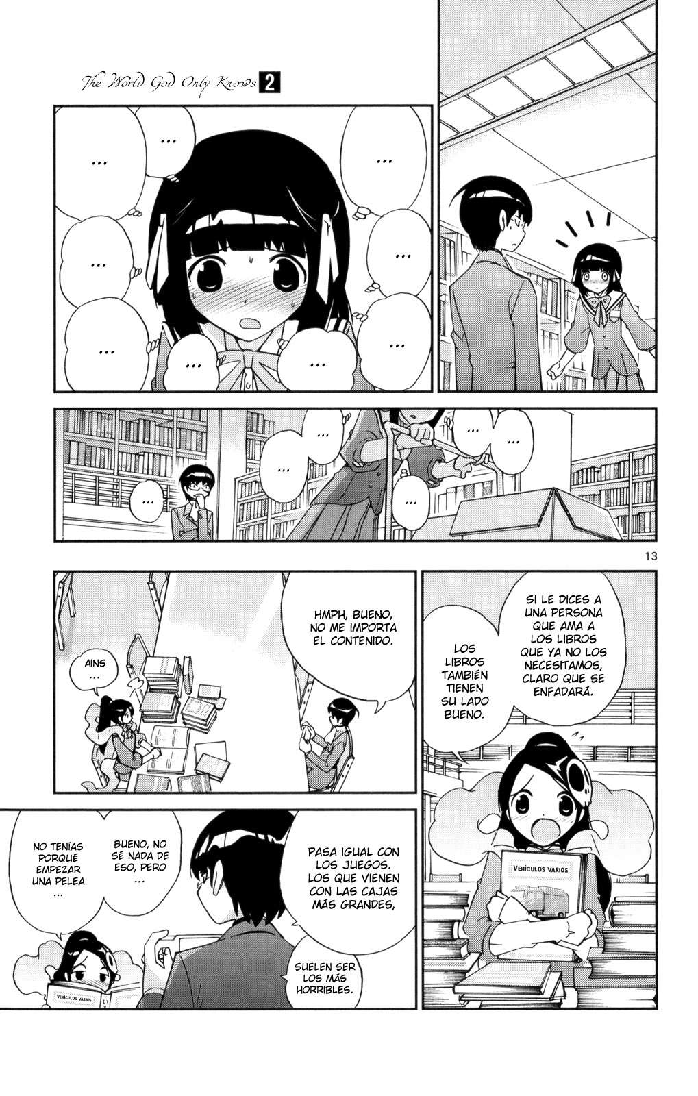 Read Kami nomi zo Shiru Sekai ES Manga Online