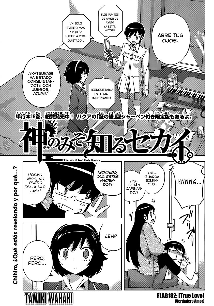 Read Kami nomi zo Shiru Sekai ES Manga Online