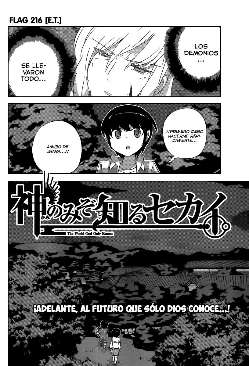 Read Kami nomi zo Shiru Sekai ES Manga Online