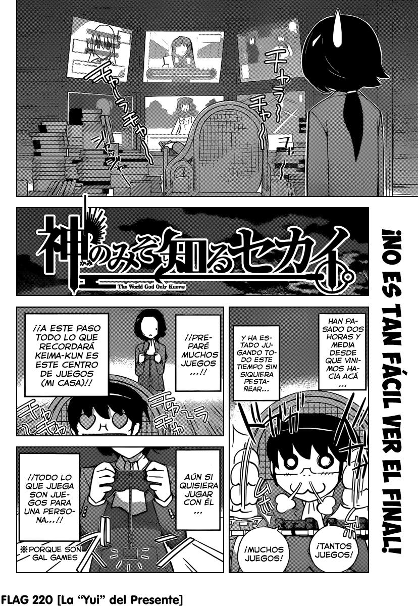 Read Kami nomi zo Shiru Sekai ES Manga Online
