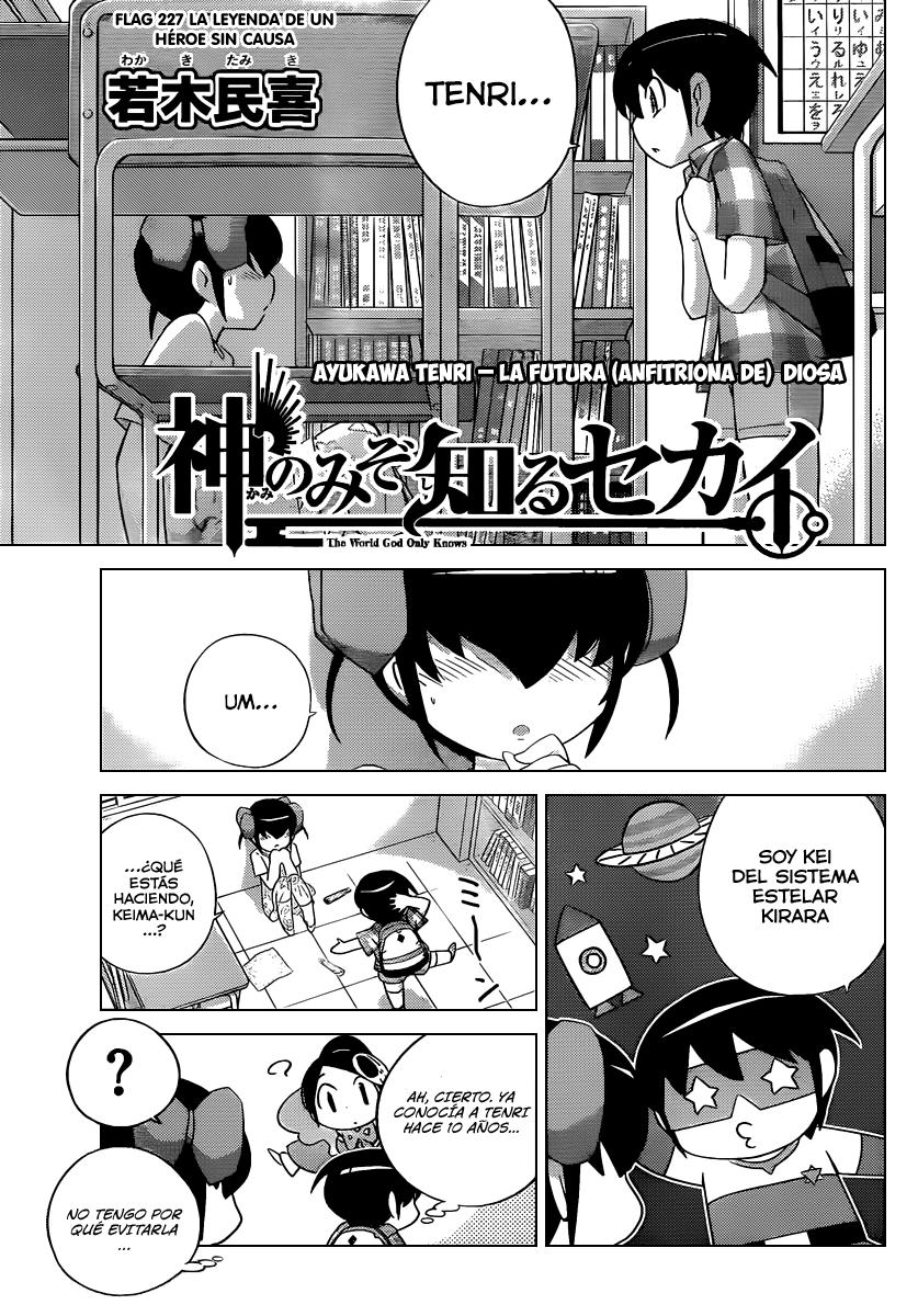 Read Kami nomi zo Shiru Sekai ES Manga Online