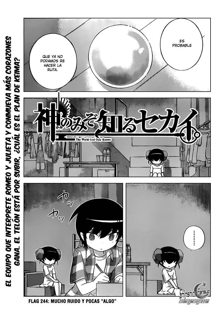 Read Kami nomi zo Shiru Sekai ES Manga Online