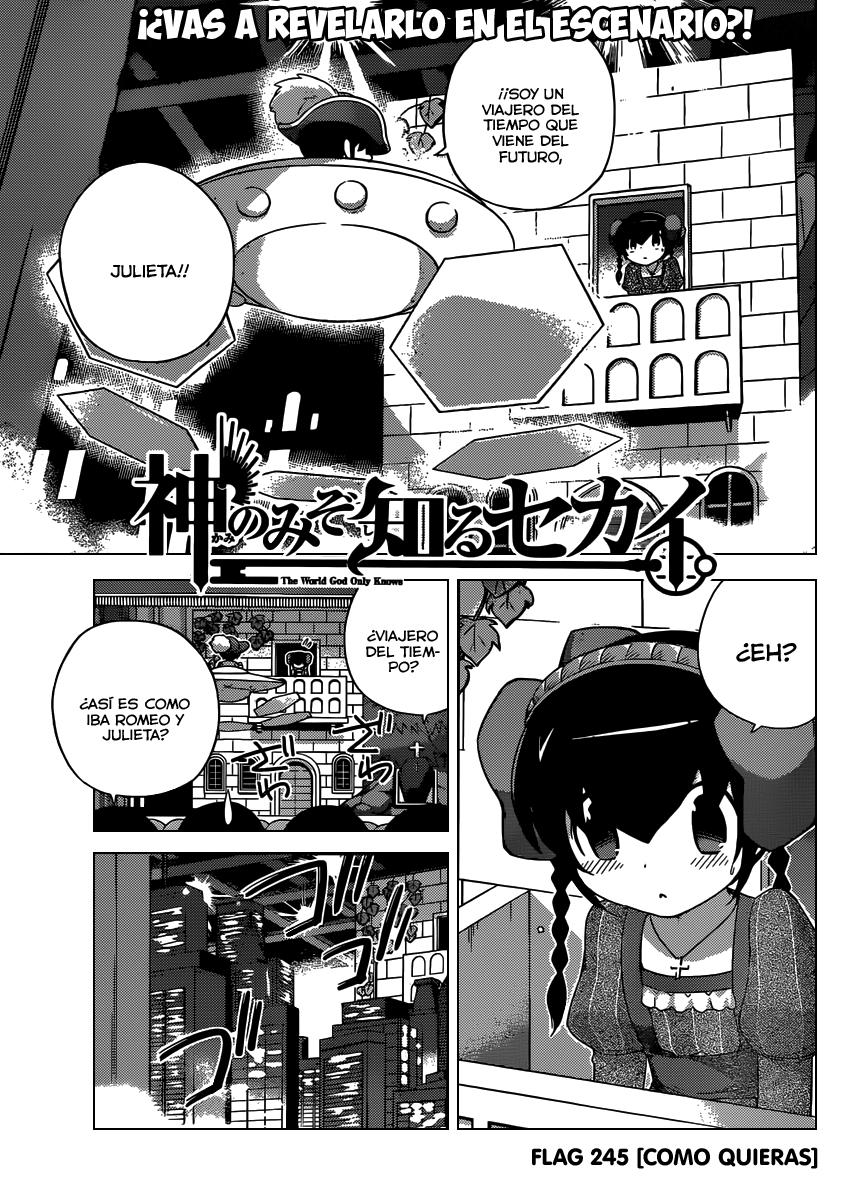 Read Kami nomi zo Shiru Sekai ES Manga Online