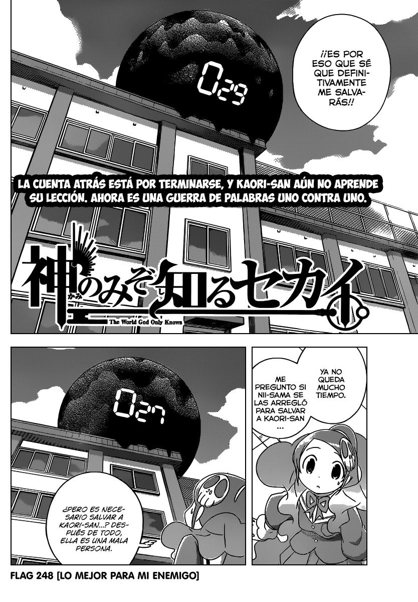Read Kami nomi zo Shiru Sekai ES Manga Online