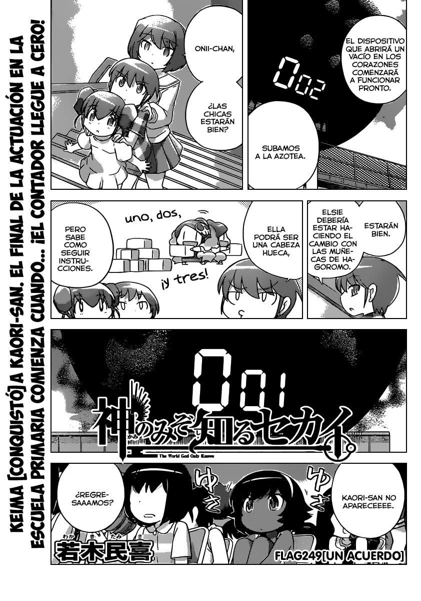 Read Kami nomi zo Shiru Sekai ES Manga Online