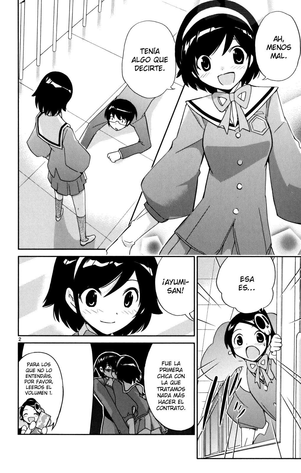 Read Kami nomi zo Shiru Sekai ES Manga Online