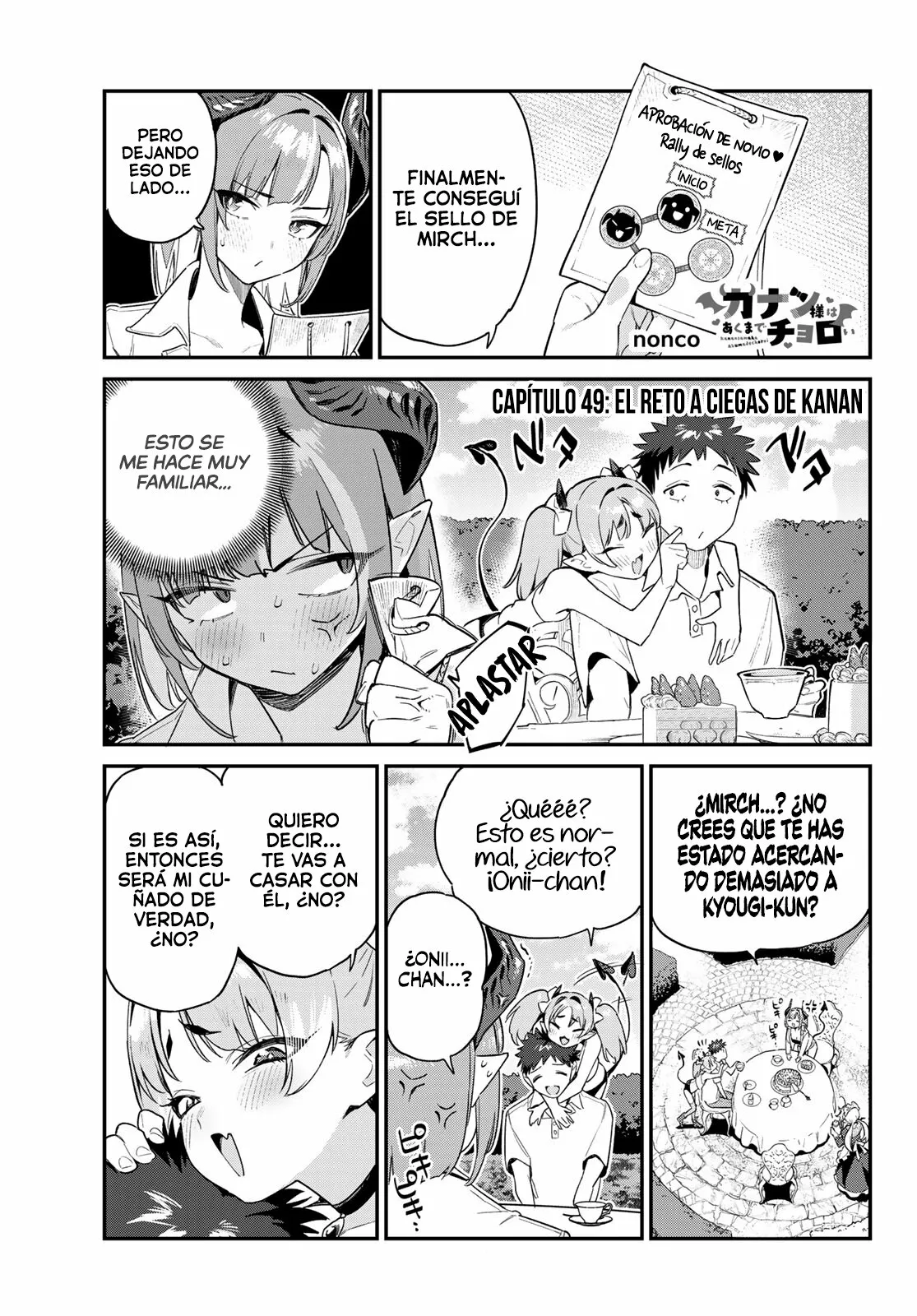 Read Kanan-sama wa Akumade Choroi ES Manga Online