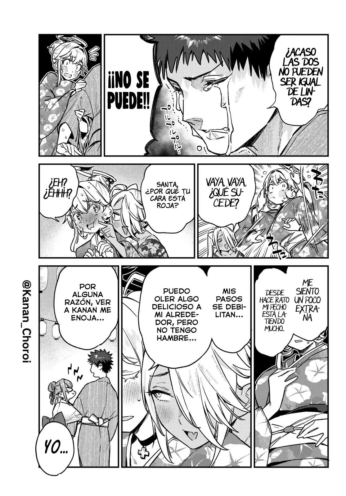 Read Kanan-sama wa Akumade Choroi ES Manga Online