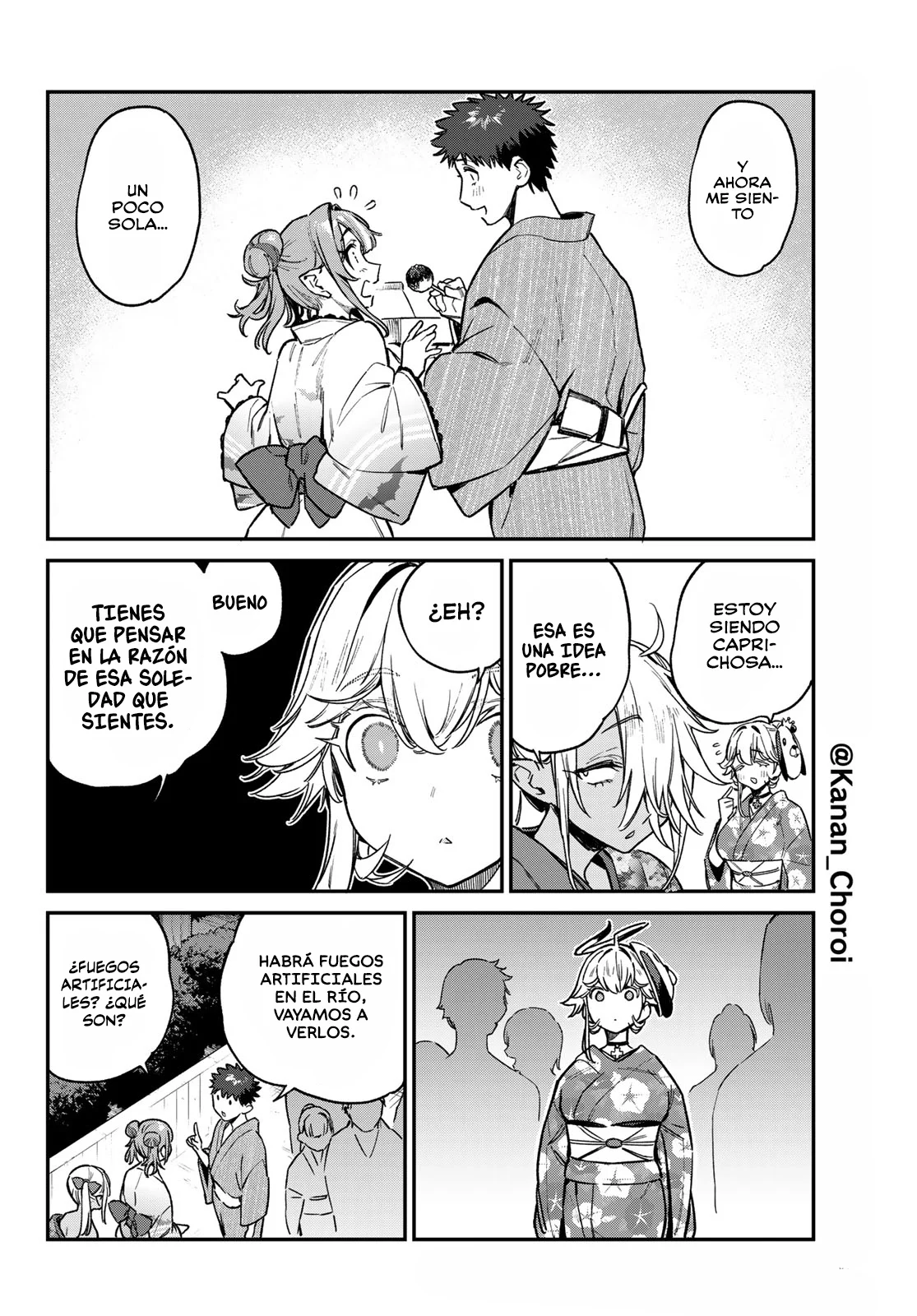 Read Kanan-sama wa Akumade Choroi ES Manga Online