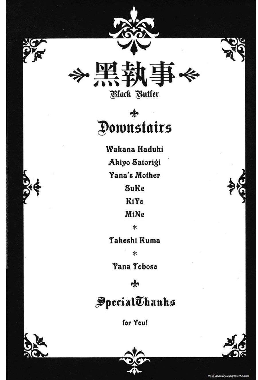 Read Kuroshitsuji ES Manga Online