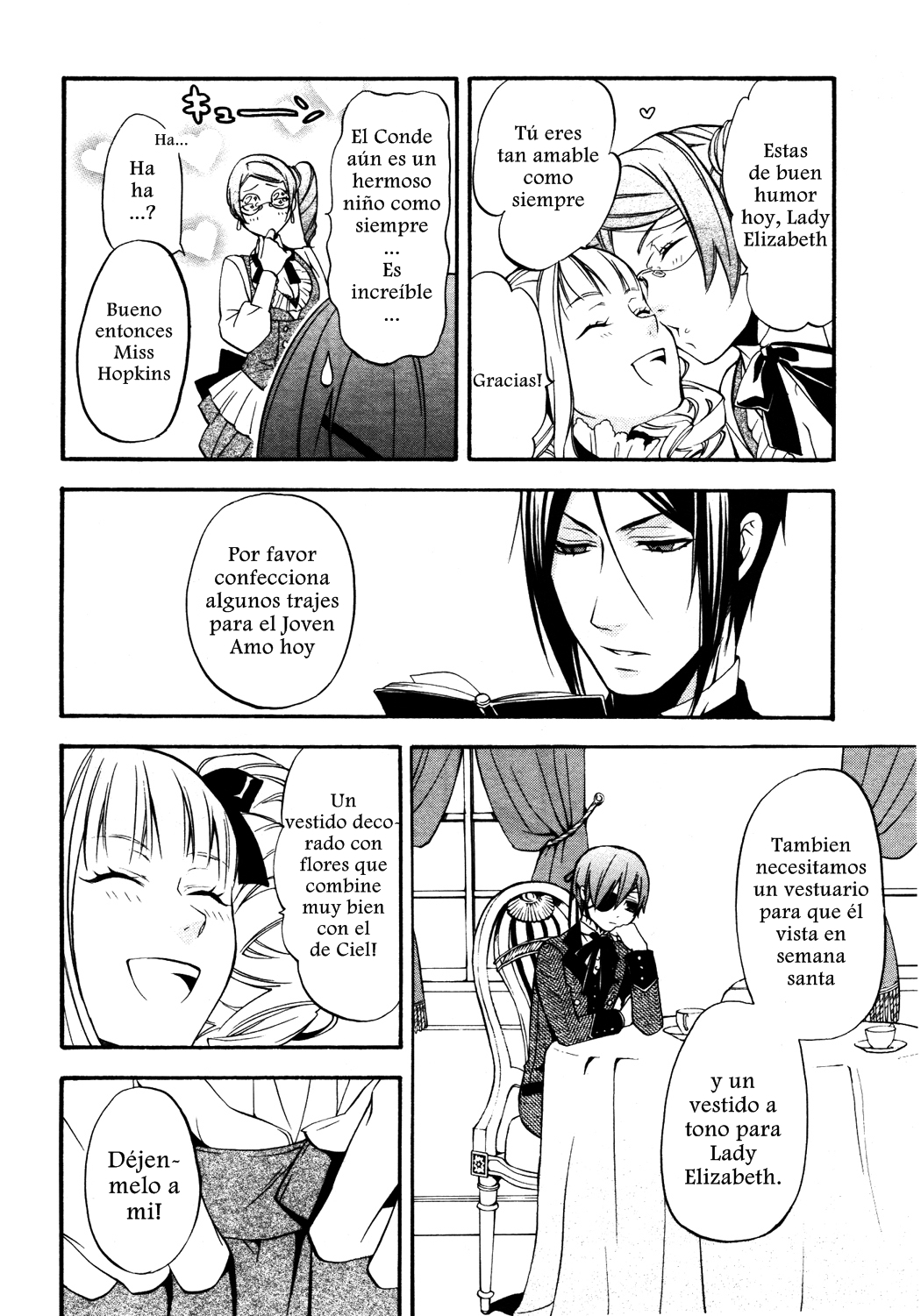 Read Kuroshitsuji ES Manga Online