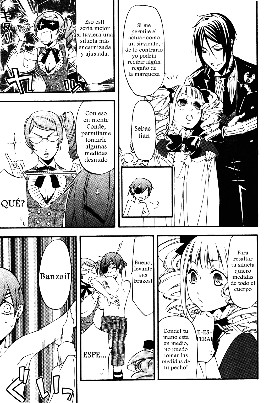 Read Kuroshitsuji ES Manga Online