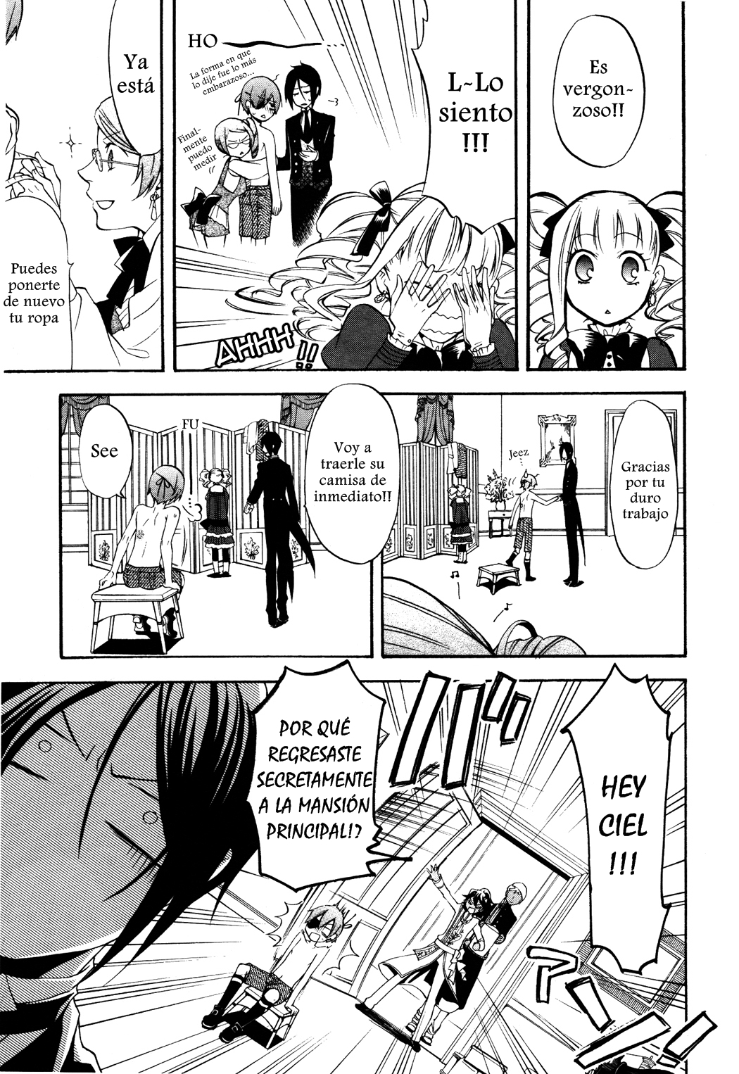 Read Kuroshitsuji ES Manga Online