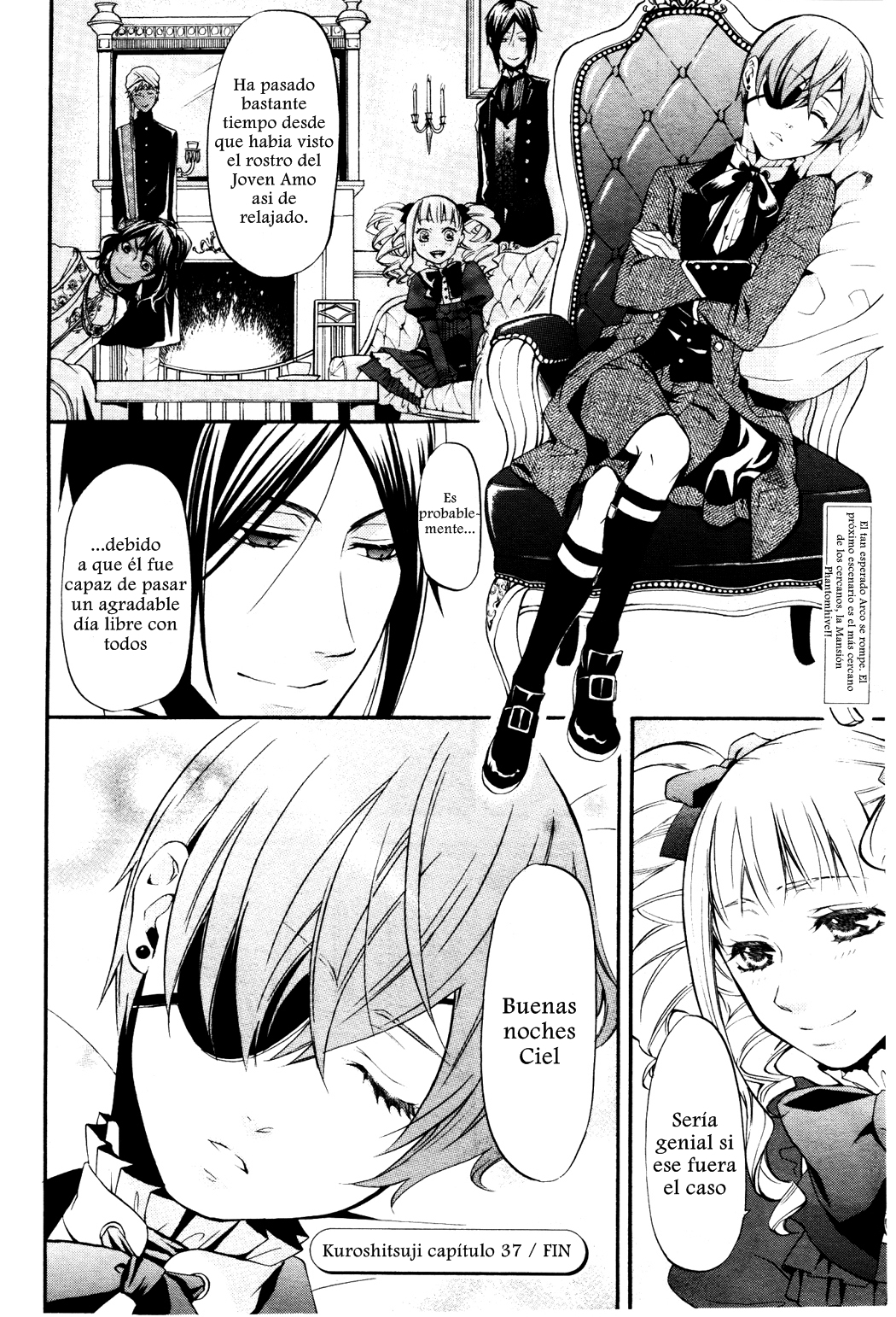 Read Kuroshitsuji ES Manga Online