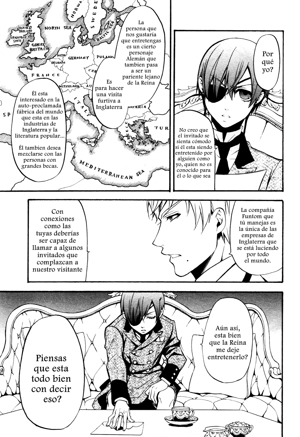 Read Kuroshitsuji ES Manga Online