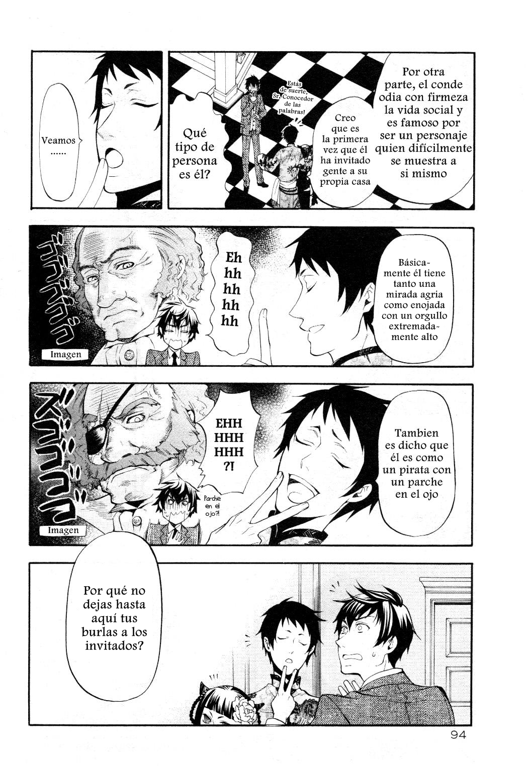 Read Kuroshitsuji ES Manga Online