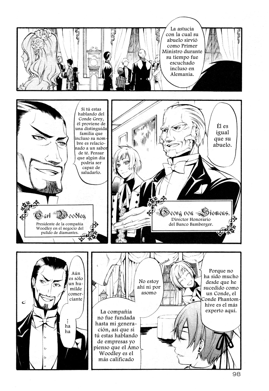 Read Kuroshitsuji ES Manga Online