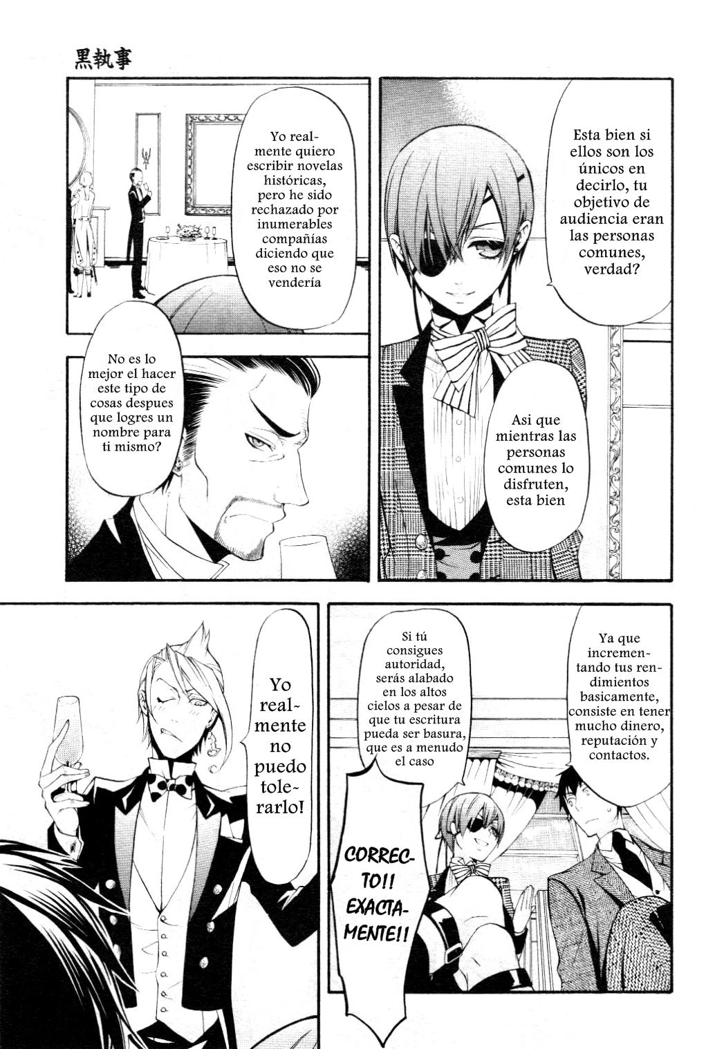 Read Kuroshitsuji ES Manga Online