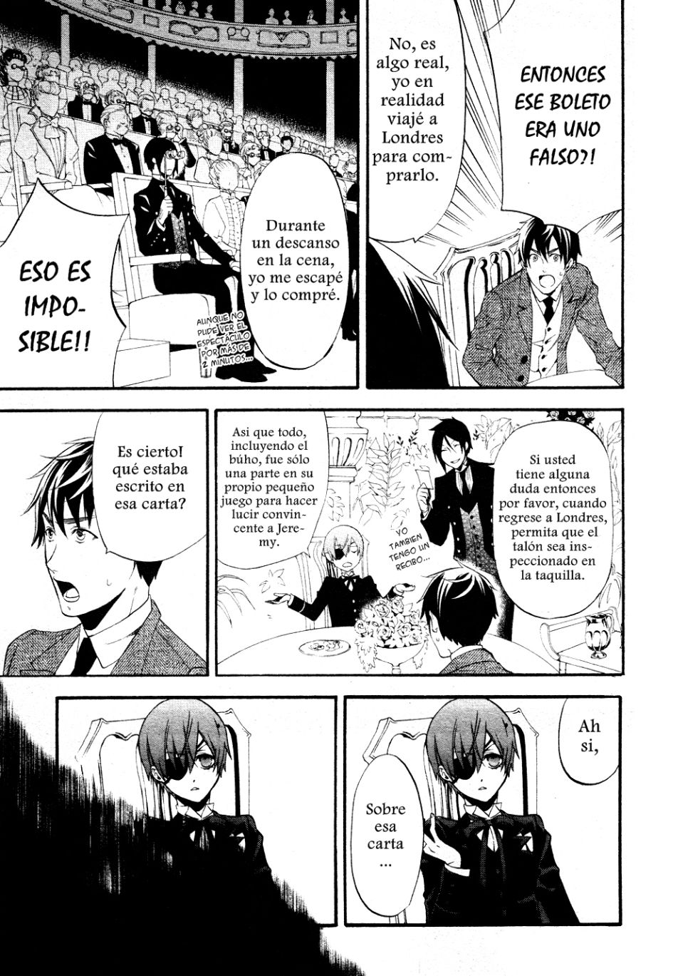 Read Kuroshitsuji ES Manga Online