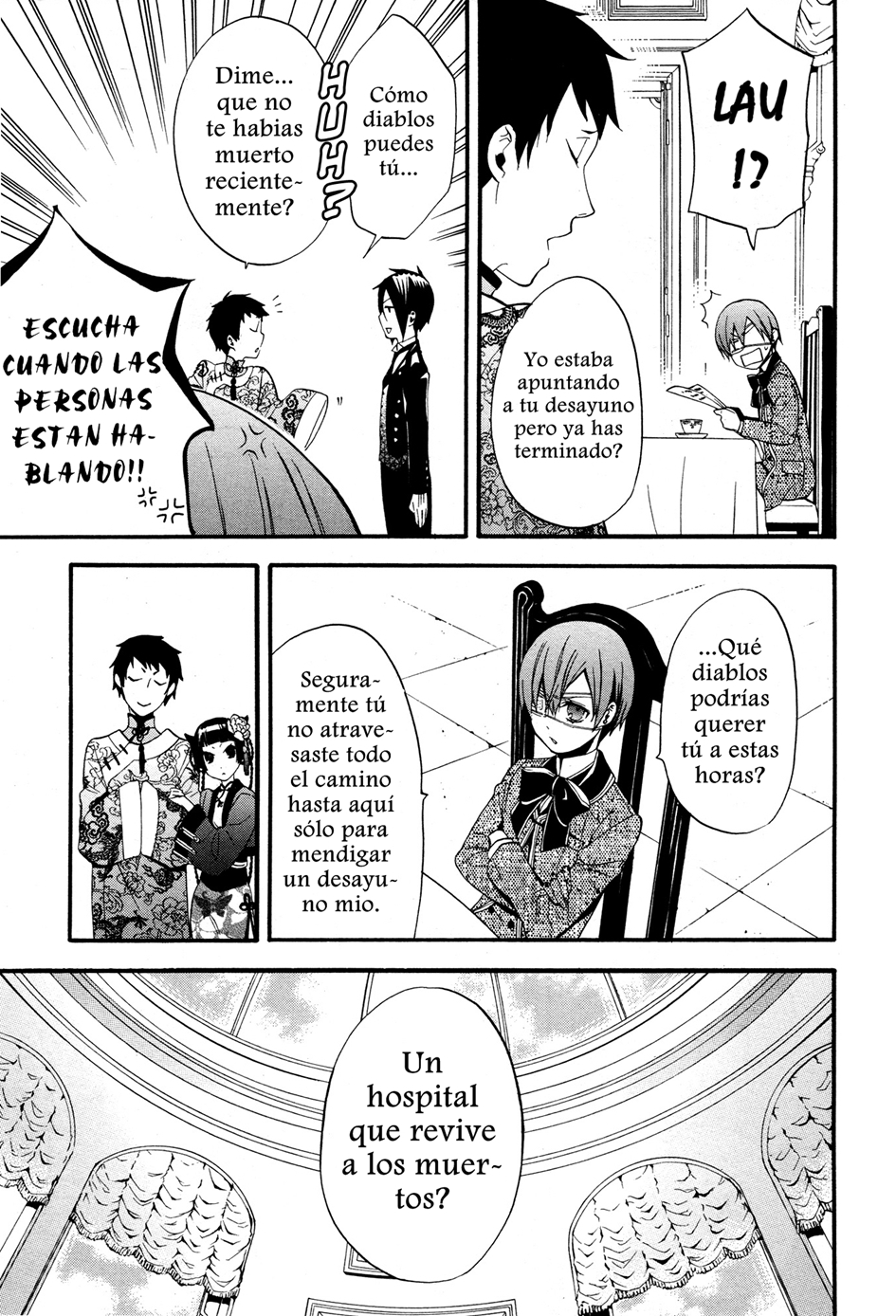 Read Kuroshitsuji ES Manga Online