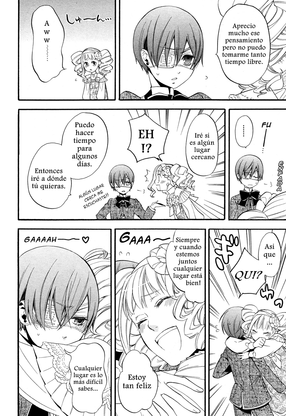 Read Kuroshitsuji ES Manga Online