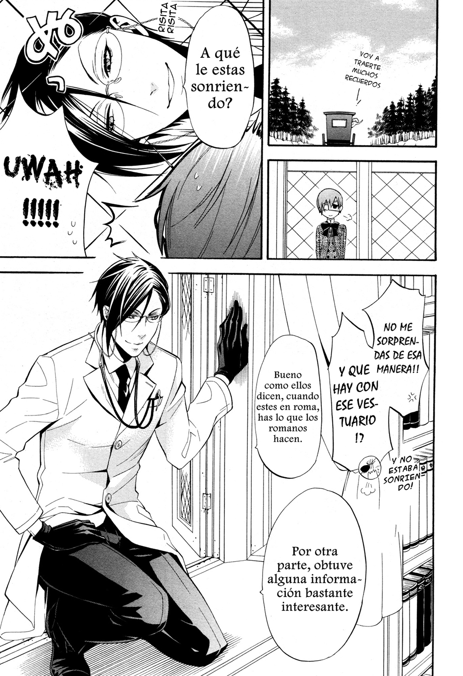 Read Kuroshitsuji ES Manga Online